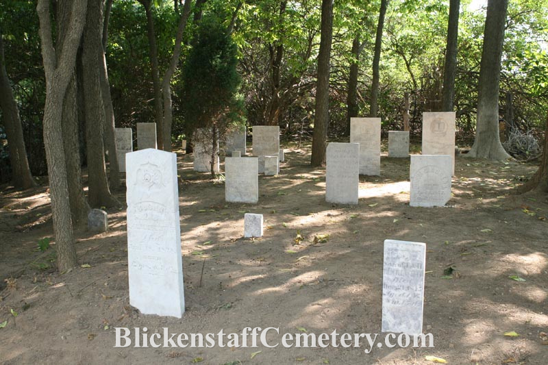 Blickenstaff Cemetery Header Photo
